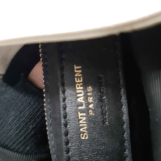 Saint Laurent Joe Rucksack aus cremefarbenem Lammleder - Image 5