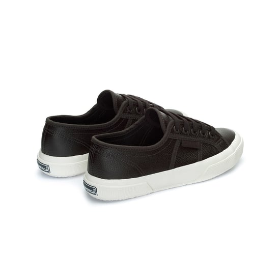 Superga Unisex Erwachsene 2750 Efglu Leder Turnschuhe (Bristol Schwarz/Avorio) - Image 2