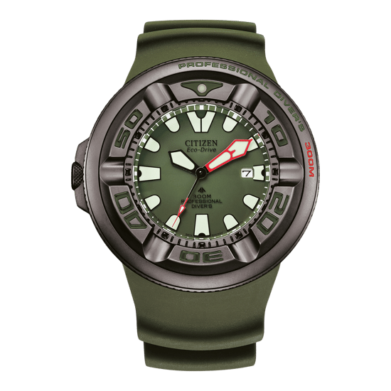 Citizen Promaster Marine Herren Grün Uhr BJ8057-17X - Image 1