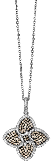 Orphelia Damen-Kette aus 925er Sterlingsilber mit Anhänger – Silber ZH-4837 - Image 3