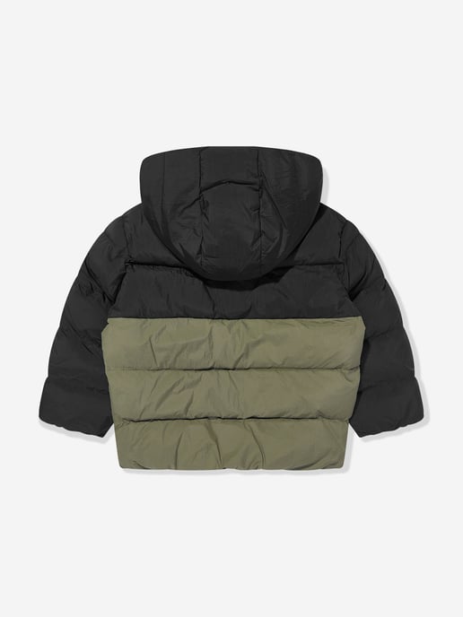 EA7 Emporio Armani Boys Puffer Jacket in Green