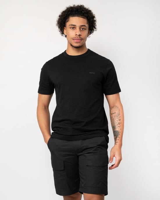 BOSS Orange Tegood Herren Rundhals-T-Shirt - Image 1