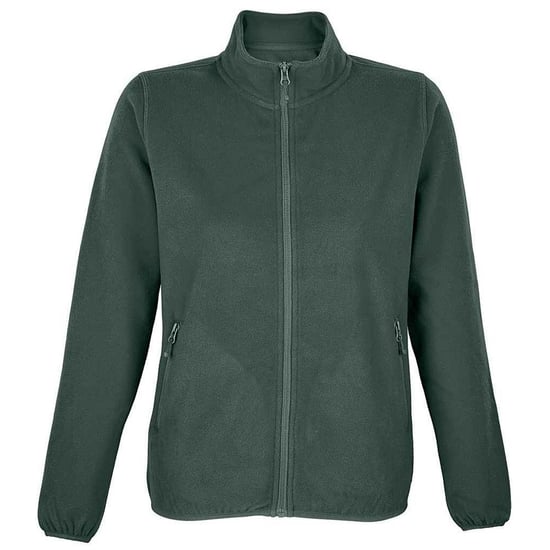 SOLS Womens/Ladies Factor Microfleece Recycled Fleece Jacket (Waldgrün) - Image 1