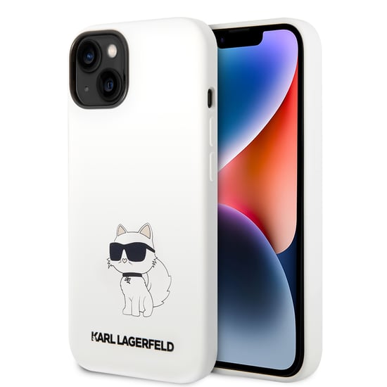 Karl Lagerfeld iPhone 14 Liquid Silicone Phone Case