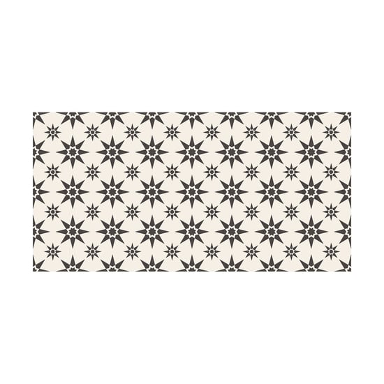 Alabaster and Pebble Granada Heritage Tiles Floor Stickers 120cm x 60 cm, Kitchen, Bathroom, Living room, Self-adhesive