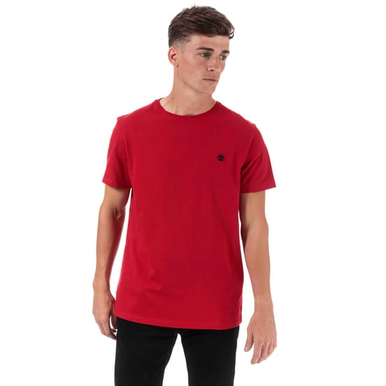 Men's Timberland TFO Logo Slim T-Shirt in Red