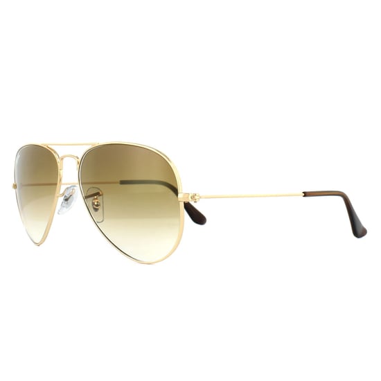 Ray-Ban Sunglasses Aviator 3025 001/51 Gold Brown Fade