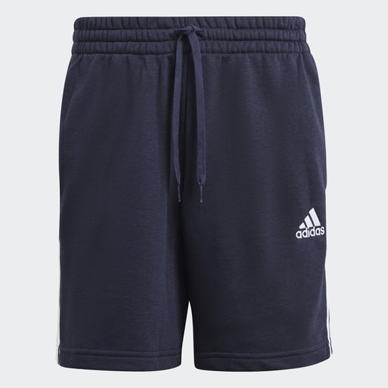 Essentials French Terry 3-Stripes Shorts - Image 1