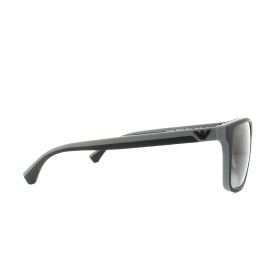 Emporio Armani Sunglasses 4033 5229T3 Black Grey Rubber Grey Gradient Polarized