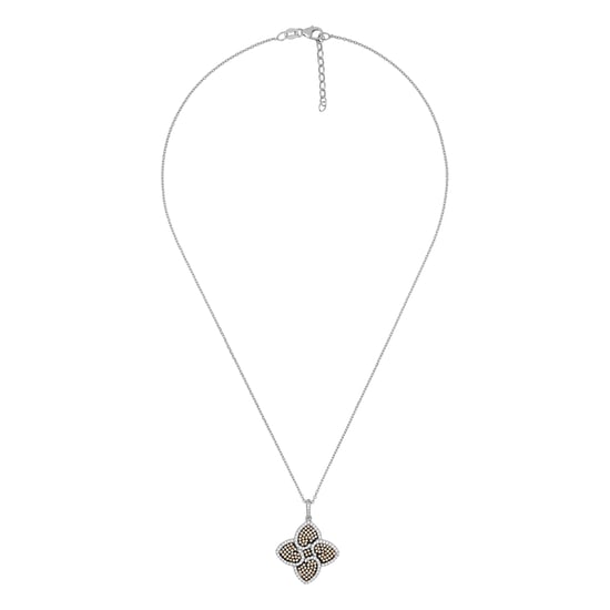 Orphelia Damen-Kette aus 925er Sterlingsilber mit Anhänger – Silber ZH-4837 - Image 4