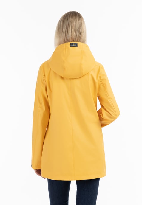 Schmuddelwedda Regenjacke Damen Honiggelb-271 - Image 4