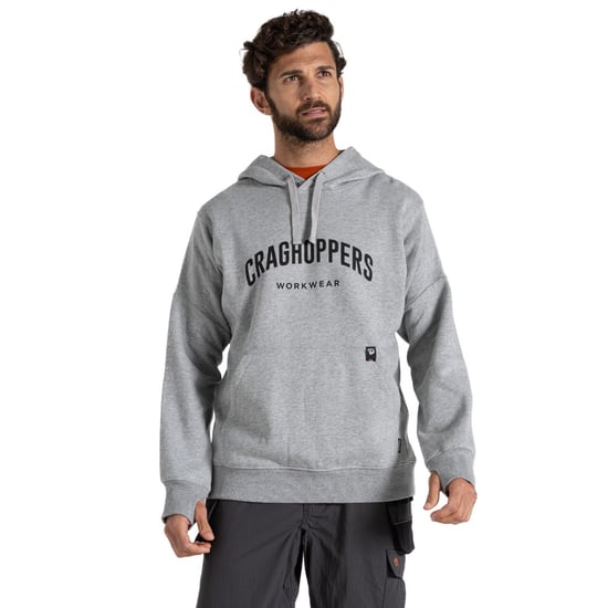 Craghoppers Mens Oulston Hoodie (Soft Grey Marl)