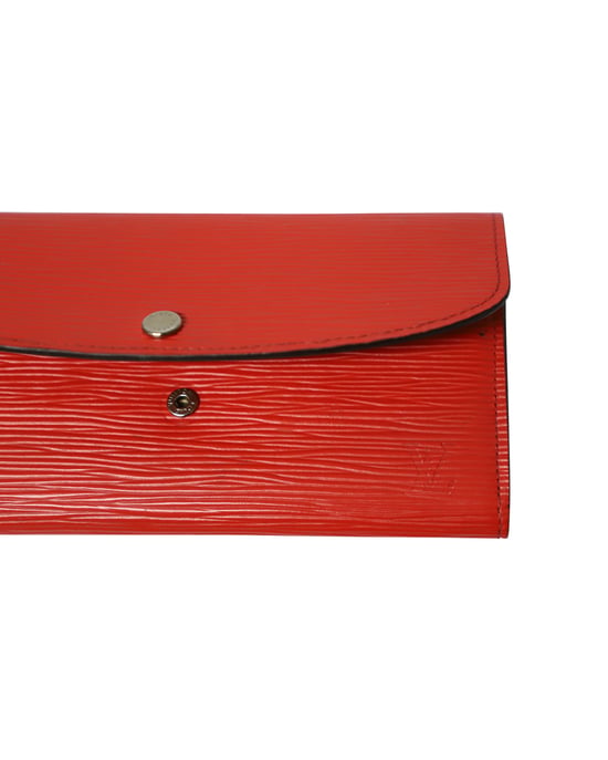 Louis Vuitton Sarah Lange Geldbörse aus rotem Epi-Leder - Image 4
