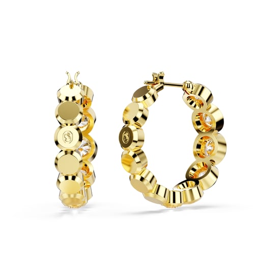 Swarovski 'Imber Organic' Damen Ohrhänger aus vergoldetem Metall - Gold 5711483 - Image 4