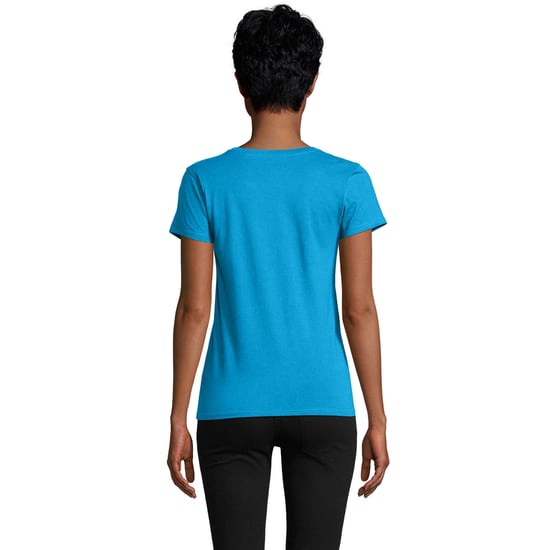 SOLS - "Pioneer" T-Shirt für Damen (Aquablau) - Image 2