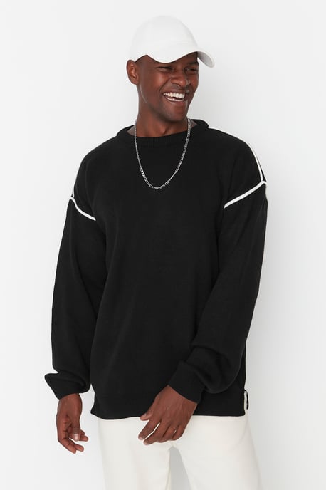 Trendyol Hommes Vélo Collier   Chandail - Image 1