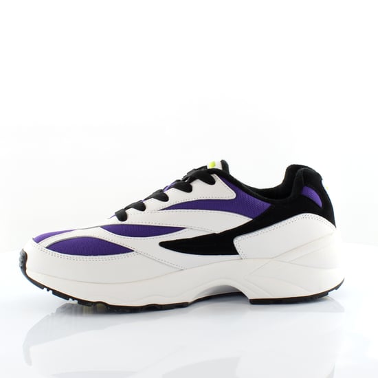 Fila V94M Low Mens White/Purple Trainers
