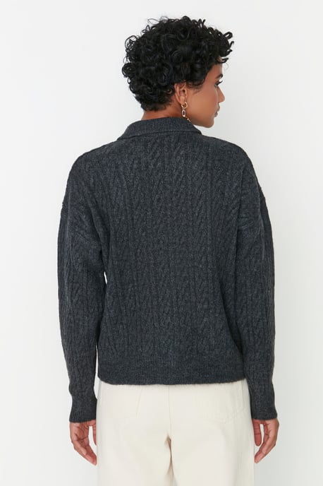 Trendyol Damen Haarglanz Pullover - Image 5