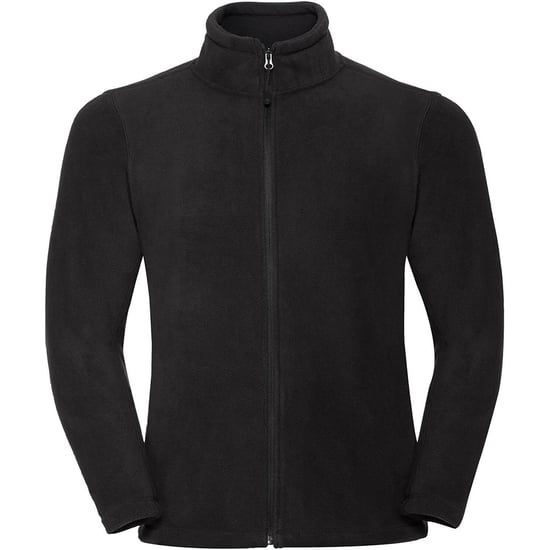 Russell Mens Full Zip Outdoor Fleece Jacke (Schwarz) - Image 3