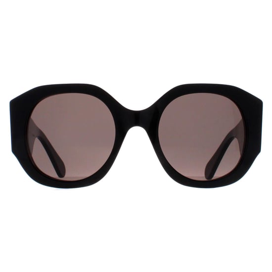 Chloe Round Womens Schwarz Grau CH0234S - Image 1