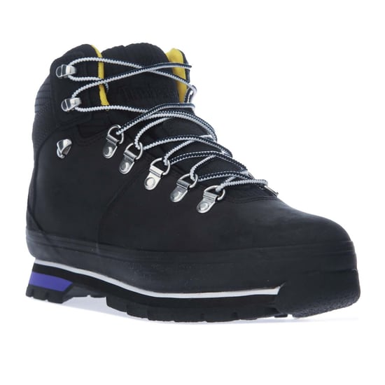 Women's Timberland Euro Hiker Waterproof Hiking Boots in Black