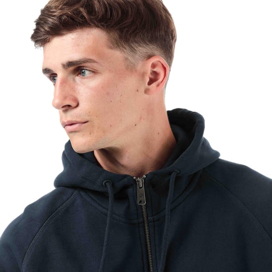 Men's Timberland Basic Zip Hoodie in Navy