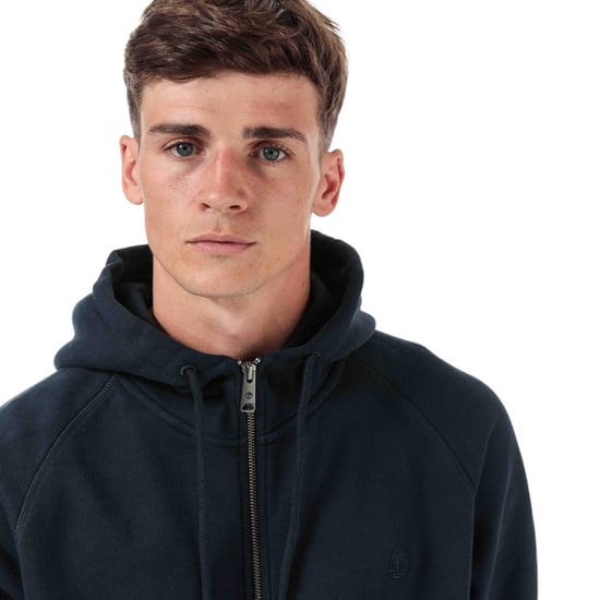 Men's Timberland Basic Zip Hoodie in Navy