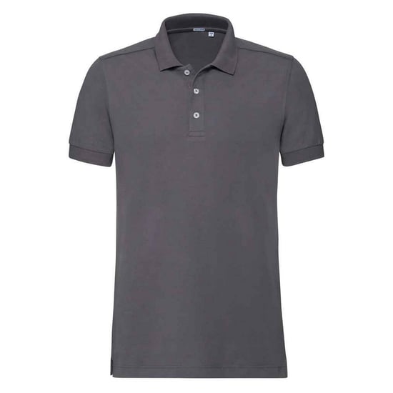 Russell - Poloshirt Stretch für Herren (Grau) - Image 1
