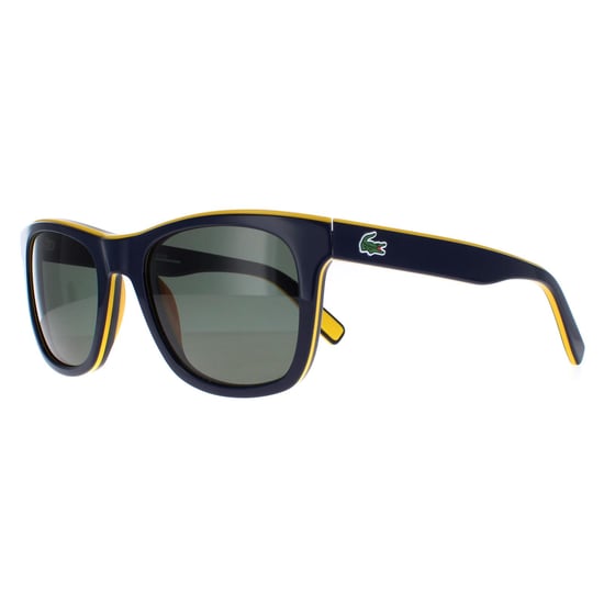 Lacoste Square Mens Blue Yellow Blue Grey Green Polarized L781SP