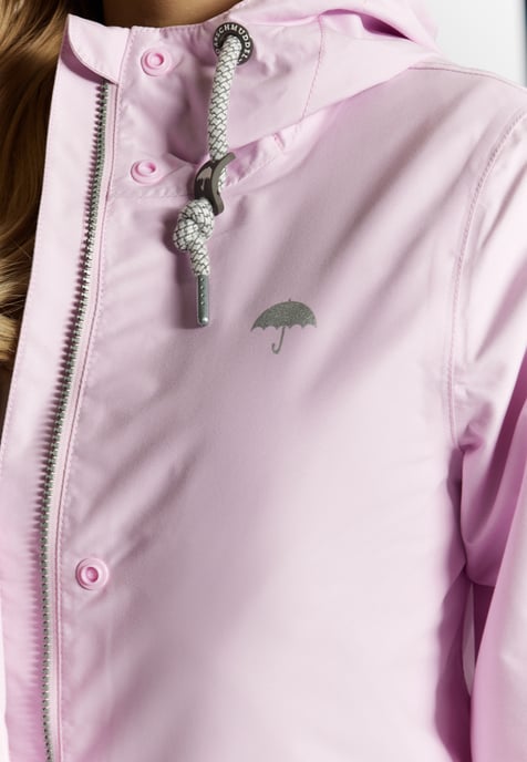 Schmuddelwedda Regenmantel Damen pastellrosa - Image 5