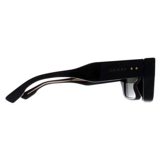 Gucci Rectangle Womens Schwarz Grau GG1529S - Image 4