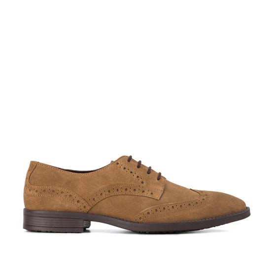 Redfoot Harris Chestnut Suede Brogue