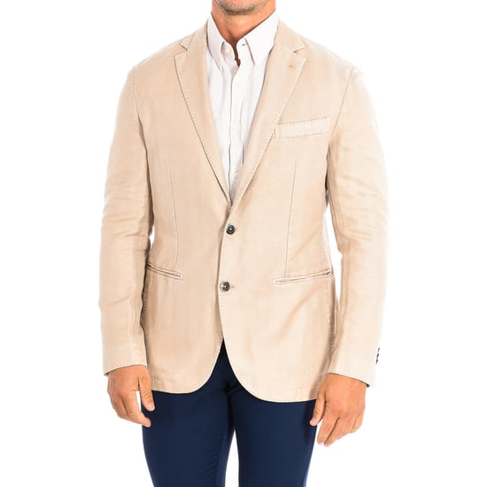Long-sleeved blazer with regular fit HMJA03-TW132 man