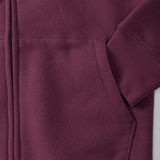 Russell Ladies Premium Authentic Zipped Hoodie (3-Lagen-Gewebe) (Burgund) - Image 4