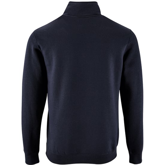 SOLS Herren Stan Kontrast Zip Neck Sweatshirt (Französisch Navy) - Image 2