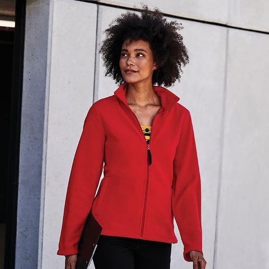 Regatta Womens/Ladies Full-Zip 210 Series Microfleece Jacket (Classic Red)