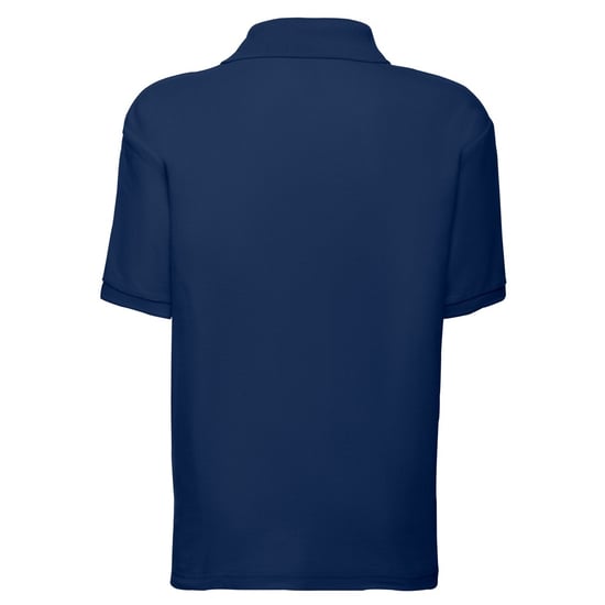 Fruit of the Loom - Poloshirt für Kinder kurzärmlig (Marineblau) - Image 2