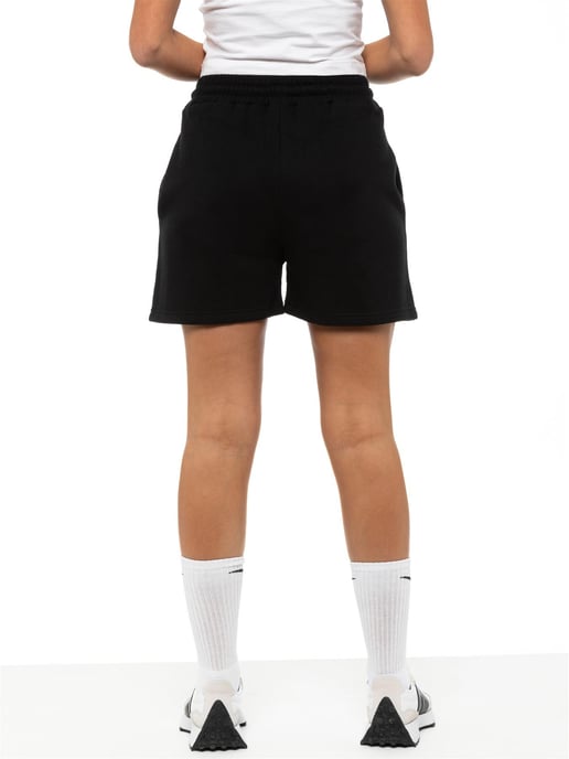 Enzo Womens Sweat Shorts - Schwarz - Image 2