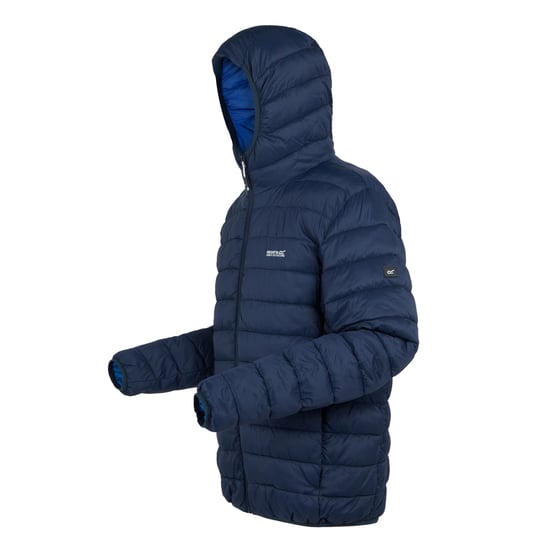 Regatta - "Marizion" Steppjacke mit Kapuze für Herren (Marineblau/Olympischblau) - Image 3