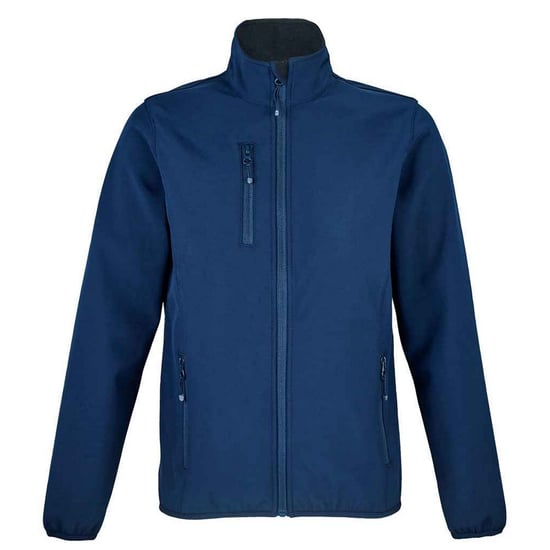 SOLS Womens/Ladies Falcon Softshell Recycled Soft Shell Jacket (Abyss Blue) - Image 1