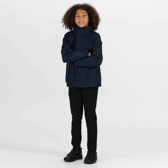 Regatta Kids/Childrens Waterproof Windproof Dover Jacket (Navy/Navy)