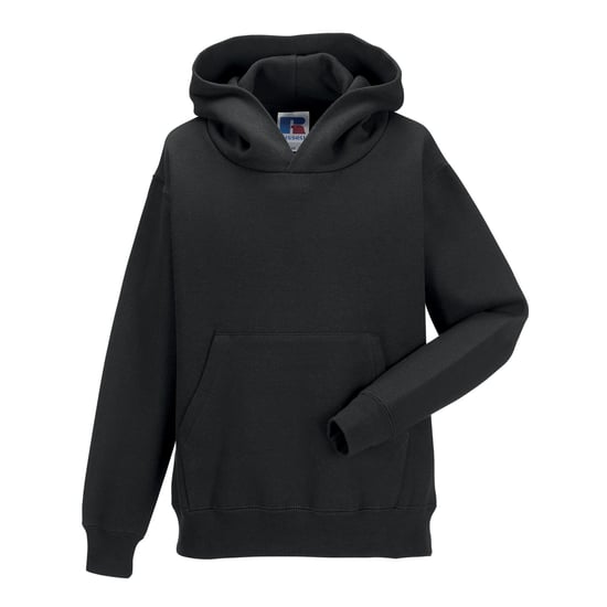 Russell - Kapuzenpullover für Kinder (Schwarz) - Image 1
