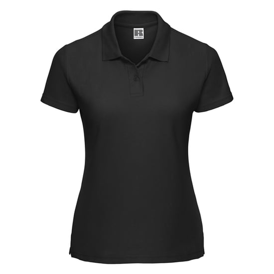 Russell - "Classic" Poloshirt für Damen (Schwarz) - Image 1