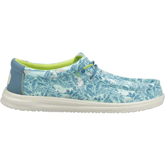 HEYDUDE Wally H2O Tropical Nylon Herren Blau Tropical Bootsschuhe - Image 5