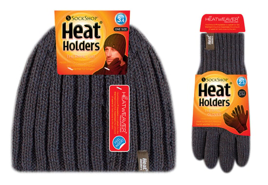 Herren-Thermomütze & Handschuh-Set für den Winter | Wärmespender | Fleece gefüttert - Khaki Grün - Image 2