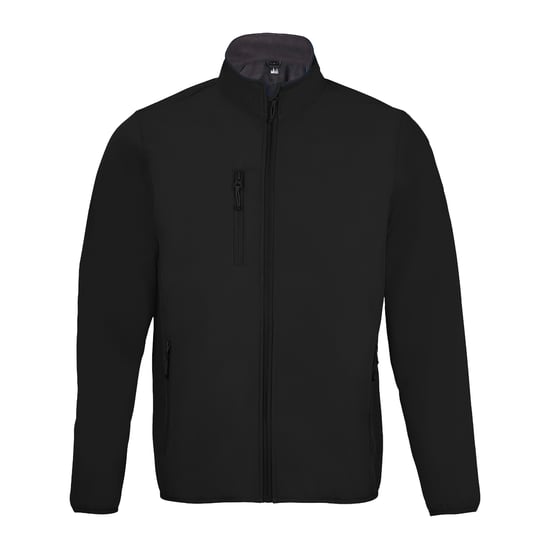 SOLS Herren Radian Soft Shell Jacke (Schwarz) - Image 1