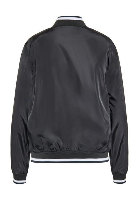 Mymo Collegejacke Damen schwarz - Image 4