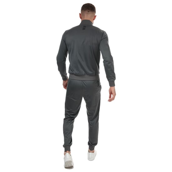 Emporio Armani EA7 Core ID poly tracksuit for men in gray