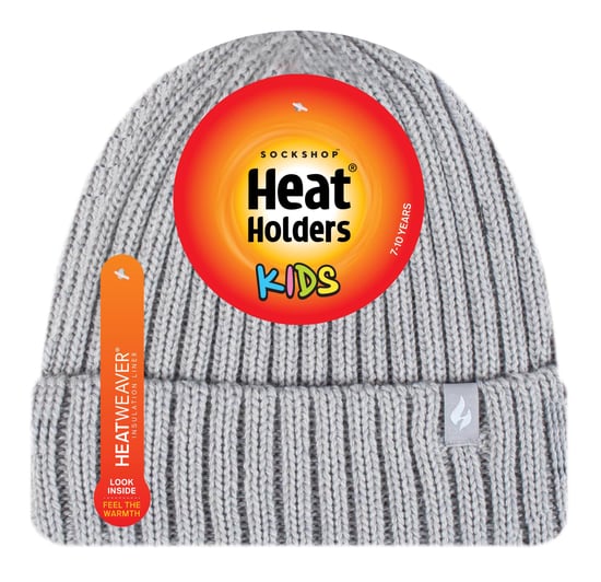 Wärmehalter - Wintermützen- und Handschuhset für Mädchen aus geripptem Material - Image 2