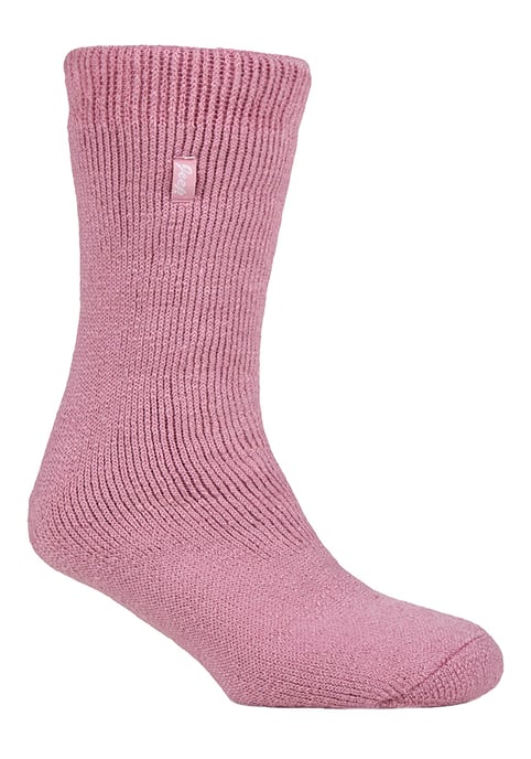 Damen Thermosocke | Jeep | Atmungsaktive Luxus gepolsterte Winterstiefel Socken für Frauen - Rose - Image 1